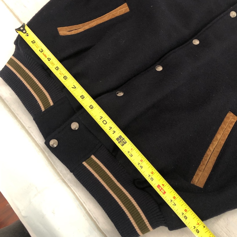 Sumac Varsity Jacket Penske Team Racing Wool Leather … Gem